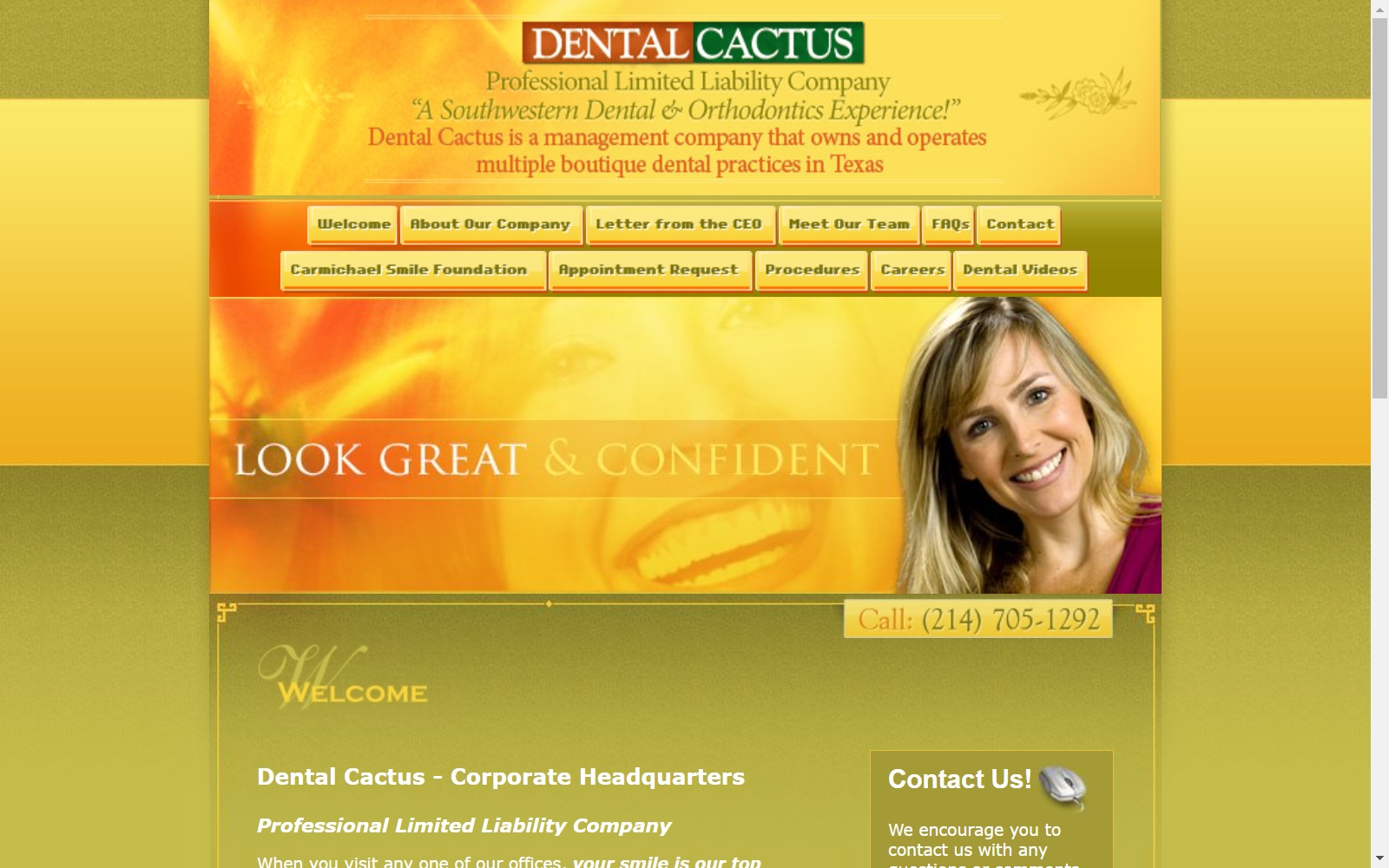 dentalcactus.com screenshot