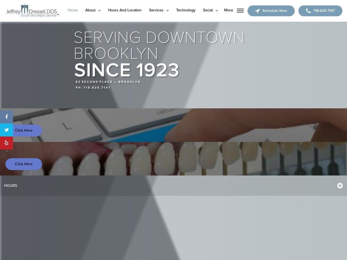 Dental Careofcobblehill Website Screenshot from dentalcareofcobblehill.com