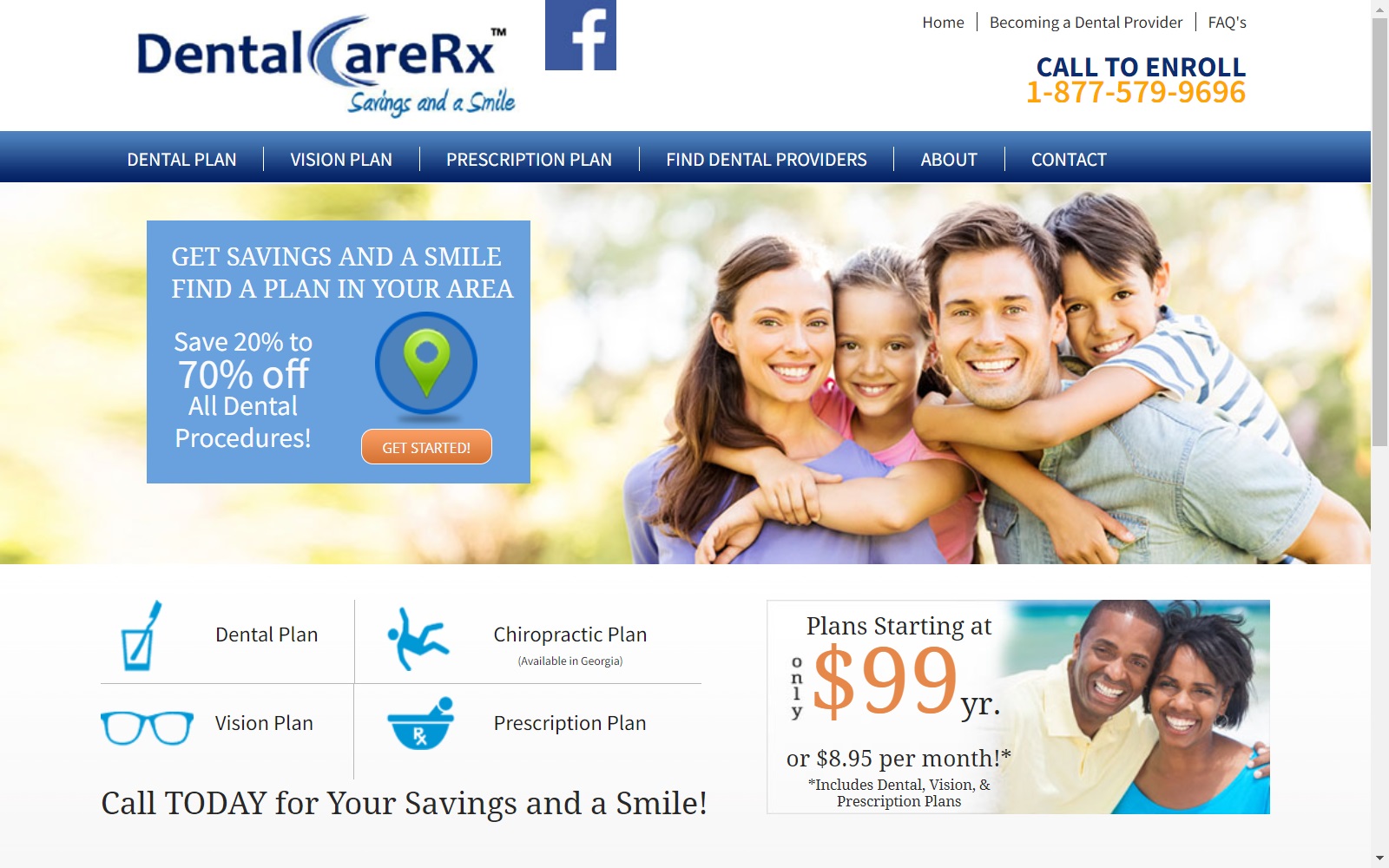 dentalcarerx.com screenshot