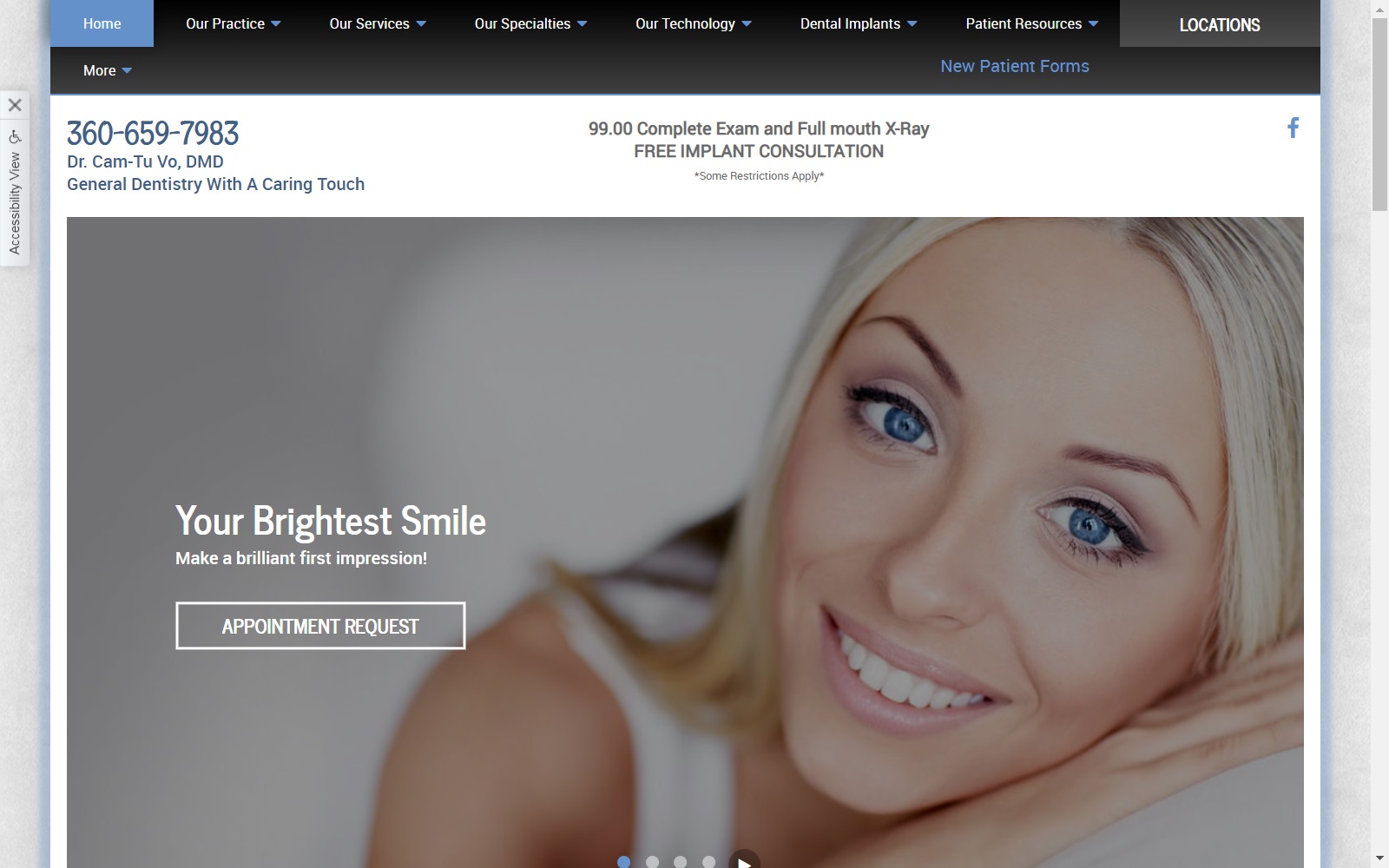 dentalcitypark.com screenshot