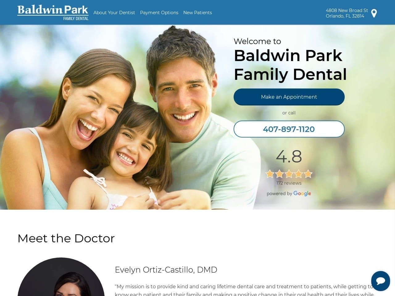 Dental Excellencebaldwinpark Website Screenshot from dentalexcellencebaldwinpark.com