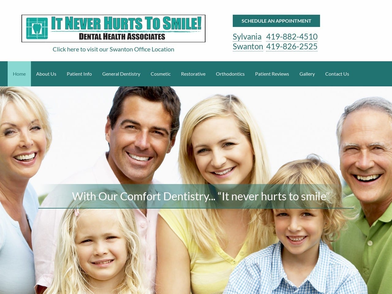 Dental Ha Website Screenshot from dentalha.com