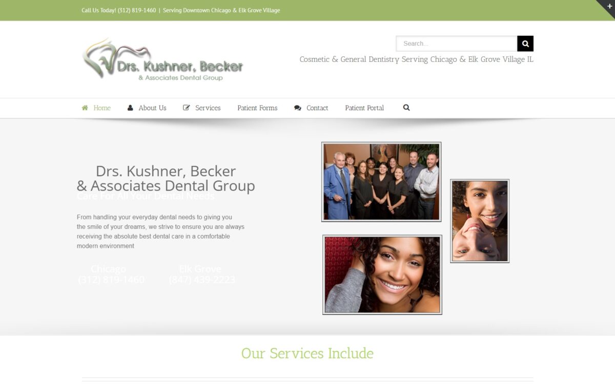 dentalhealthchicago.com screenshot