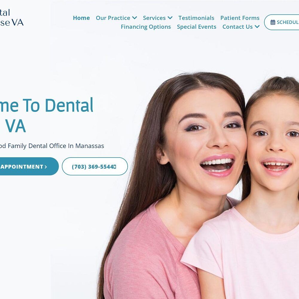 dentalhouseva.com screenshot