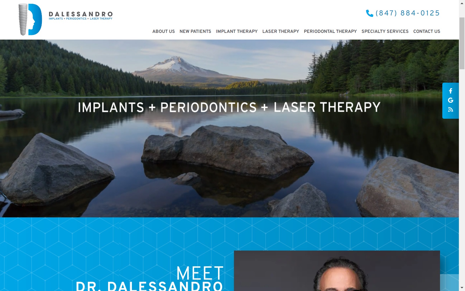 dentalimplantschgo.com screenshot