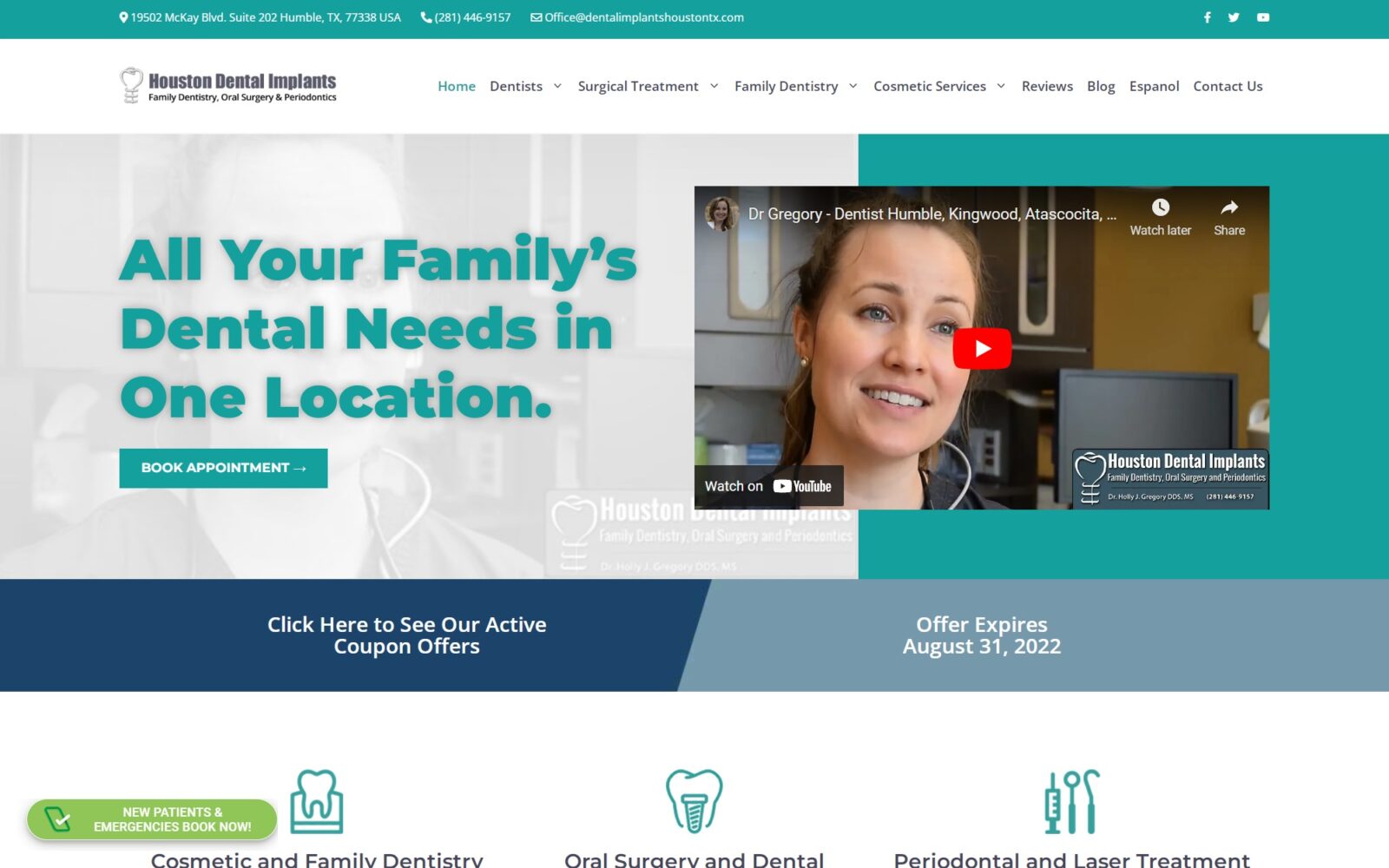 dentalimplantshoustontx.com screenshot