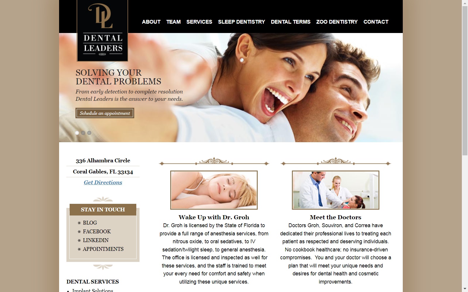 dentalleaders.com screenshot