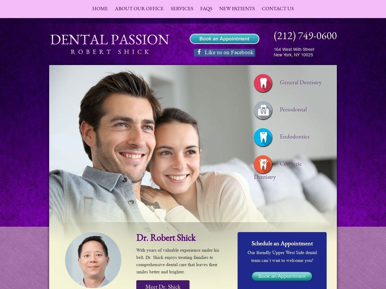 Dental Passion Website Screenshot from dentalpassion.com