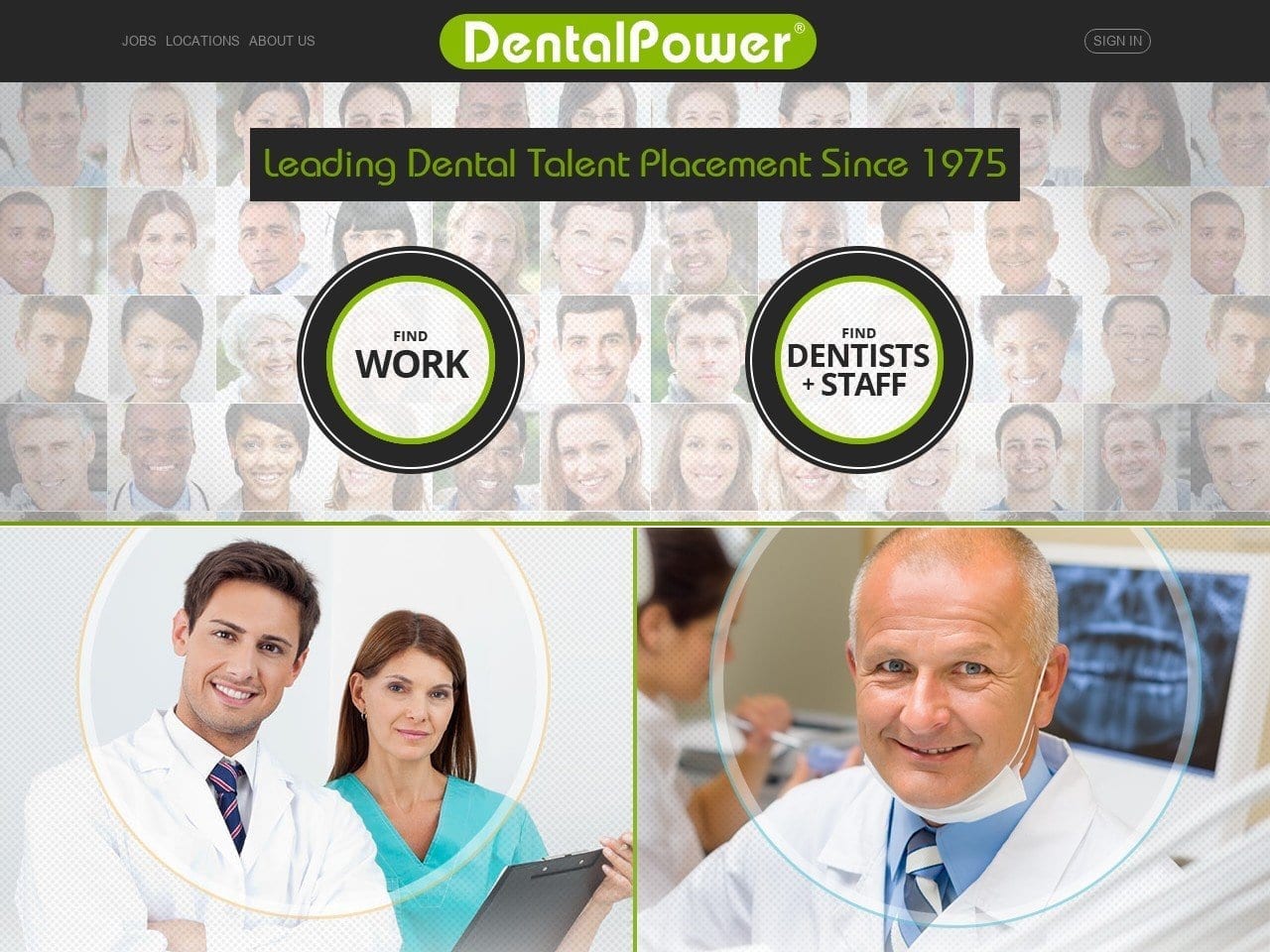 Dental Power Website Screenshot from dentalpower.com