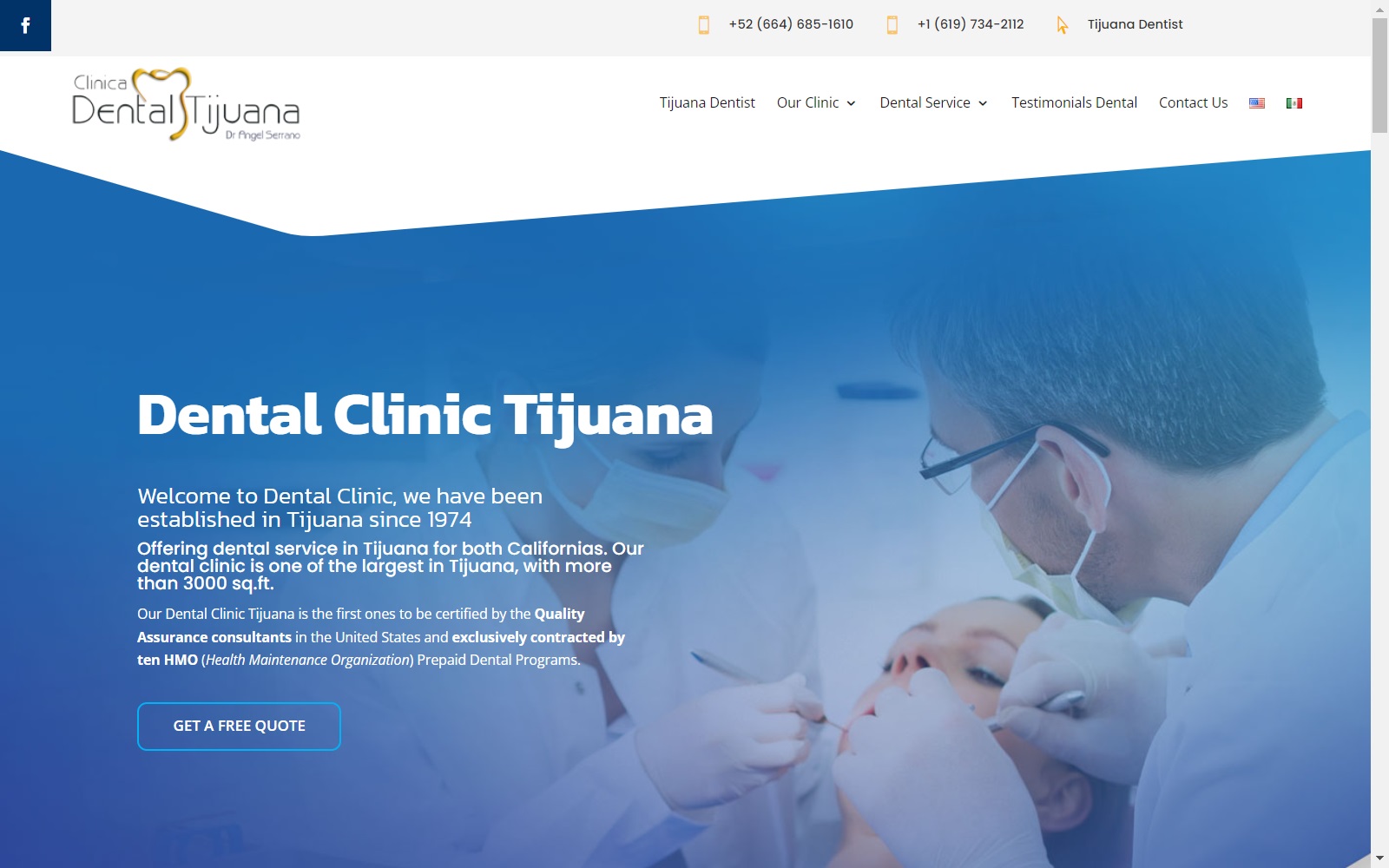 dentaltijuana.com screenshot