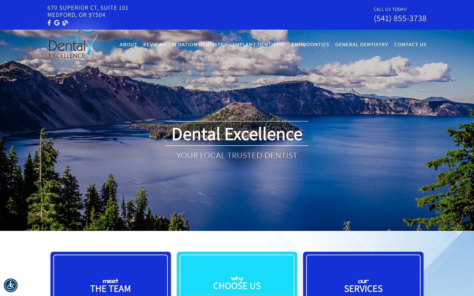 dentistmedford-or.com screenshot