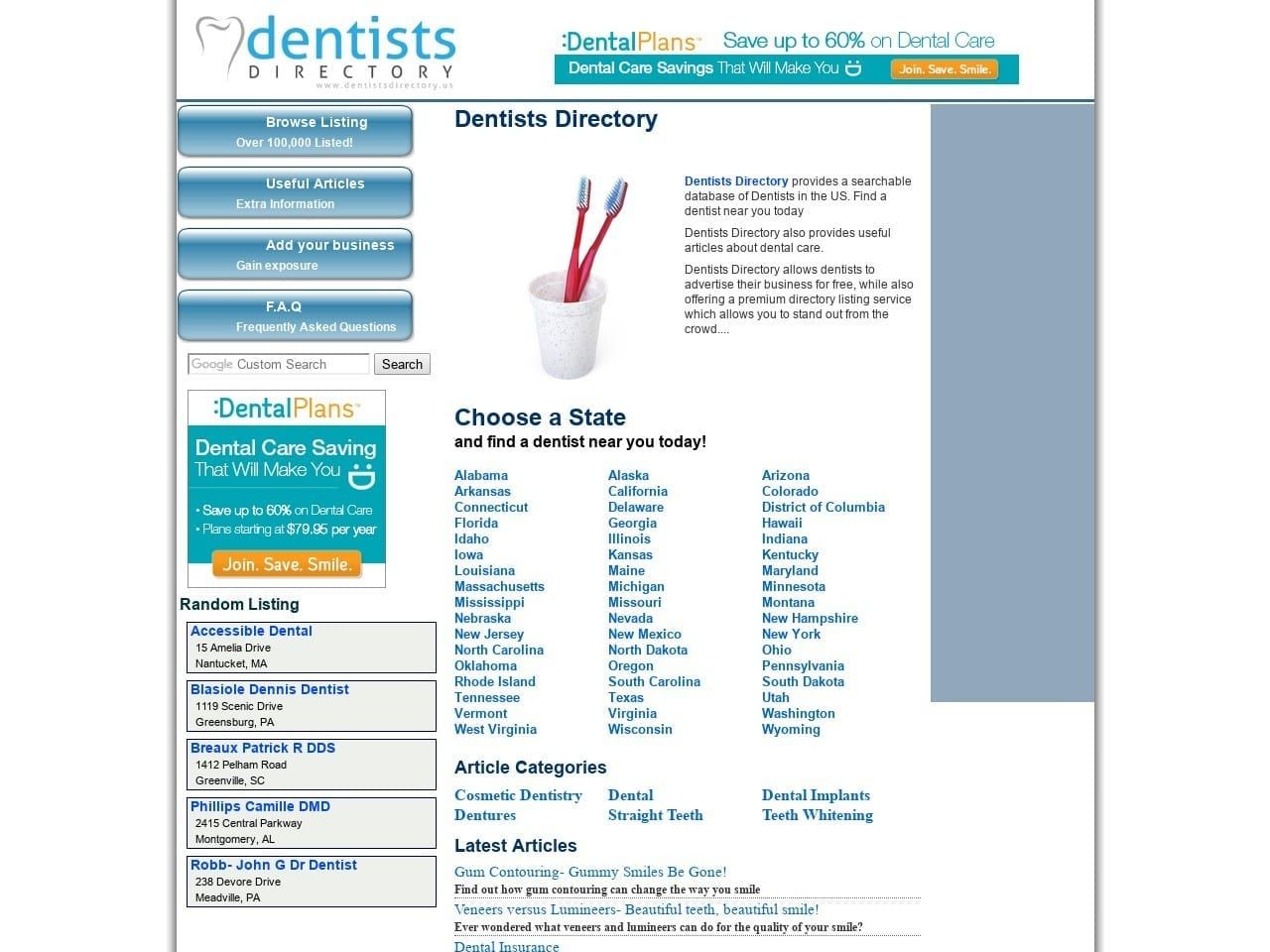 Hostetler Kelly D DDS Website Screenshot from dentistsdirectory.us