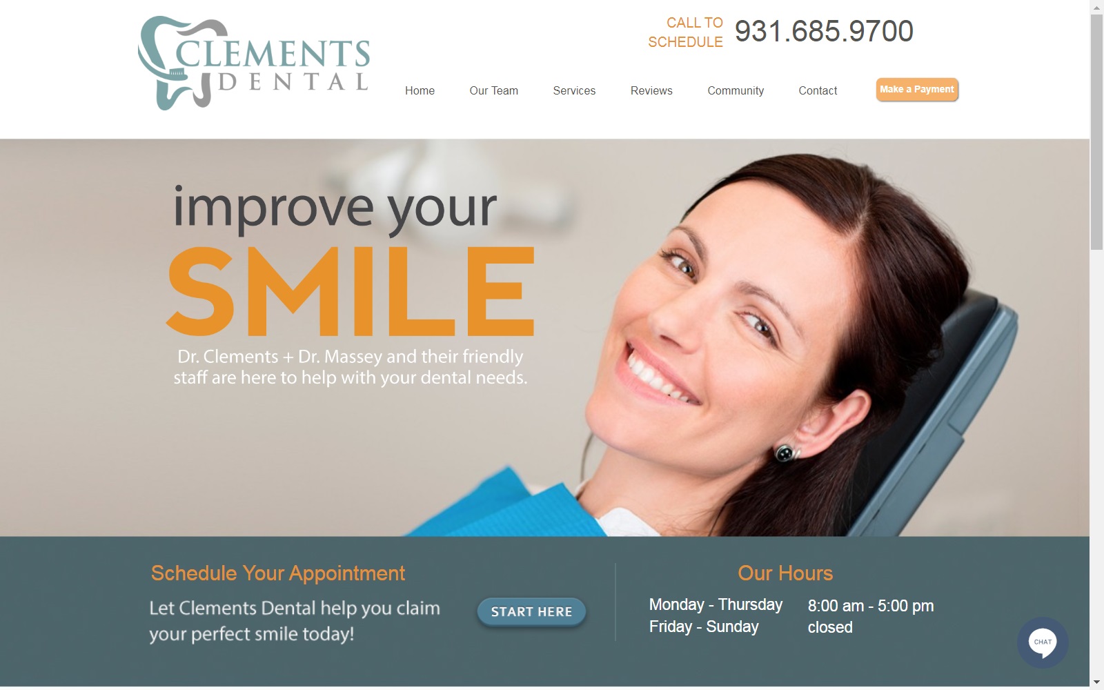 dentistshelbyville.com screenshot