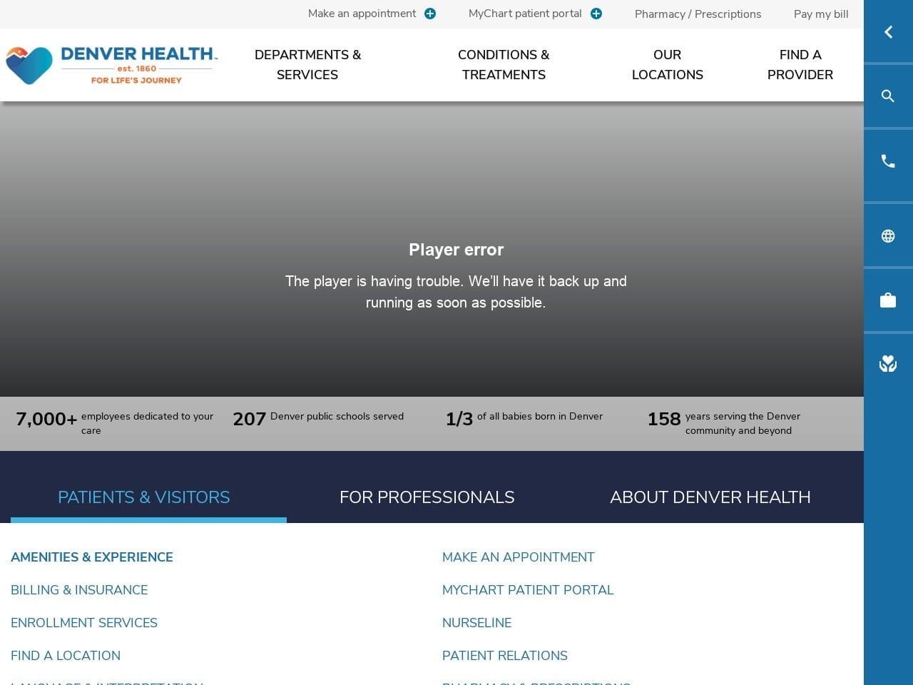 Denver Health Tobey Tamara L DDS Website Screenshot from denverhealth.org