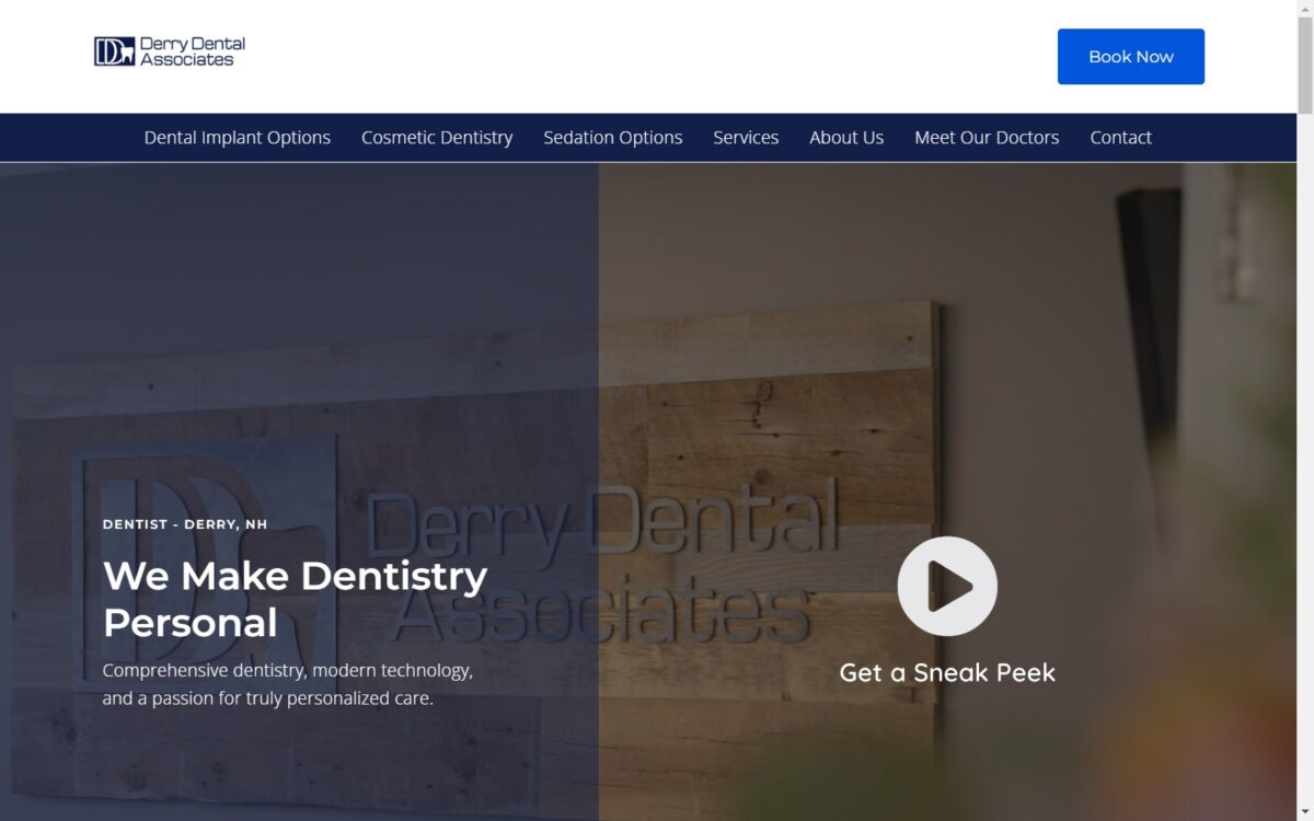 derrynhdental.com screenshot