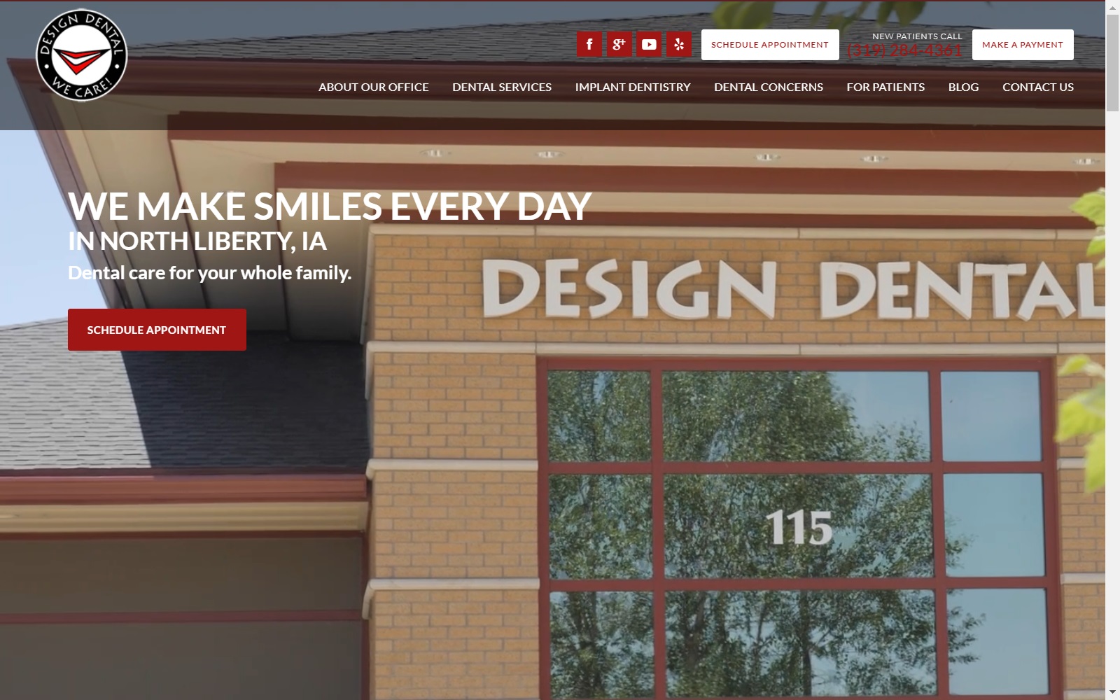 designdentalweb.com screenshot