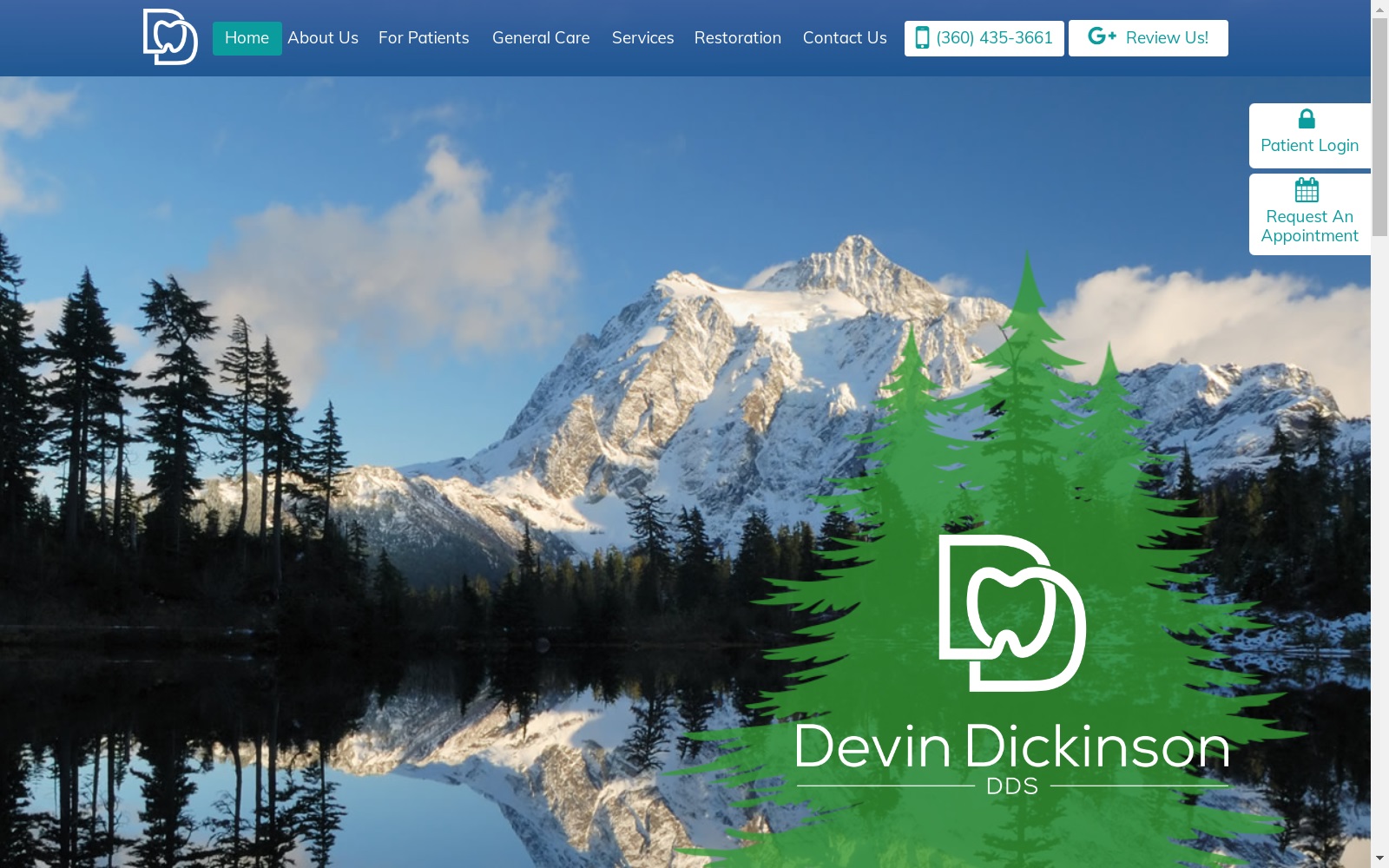 devindickinsondds.com screenshot