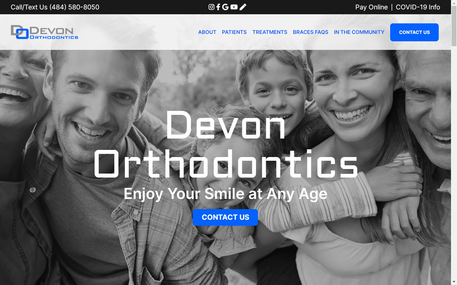 devonortho.com screenshot