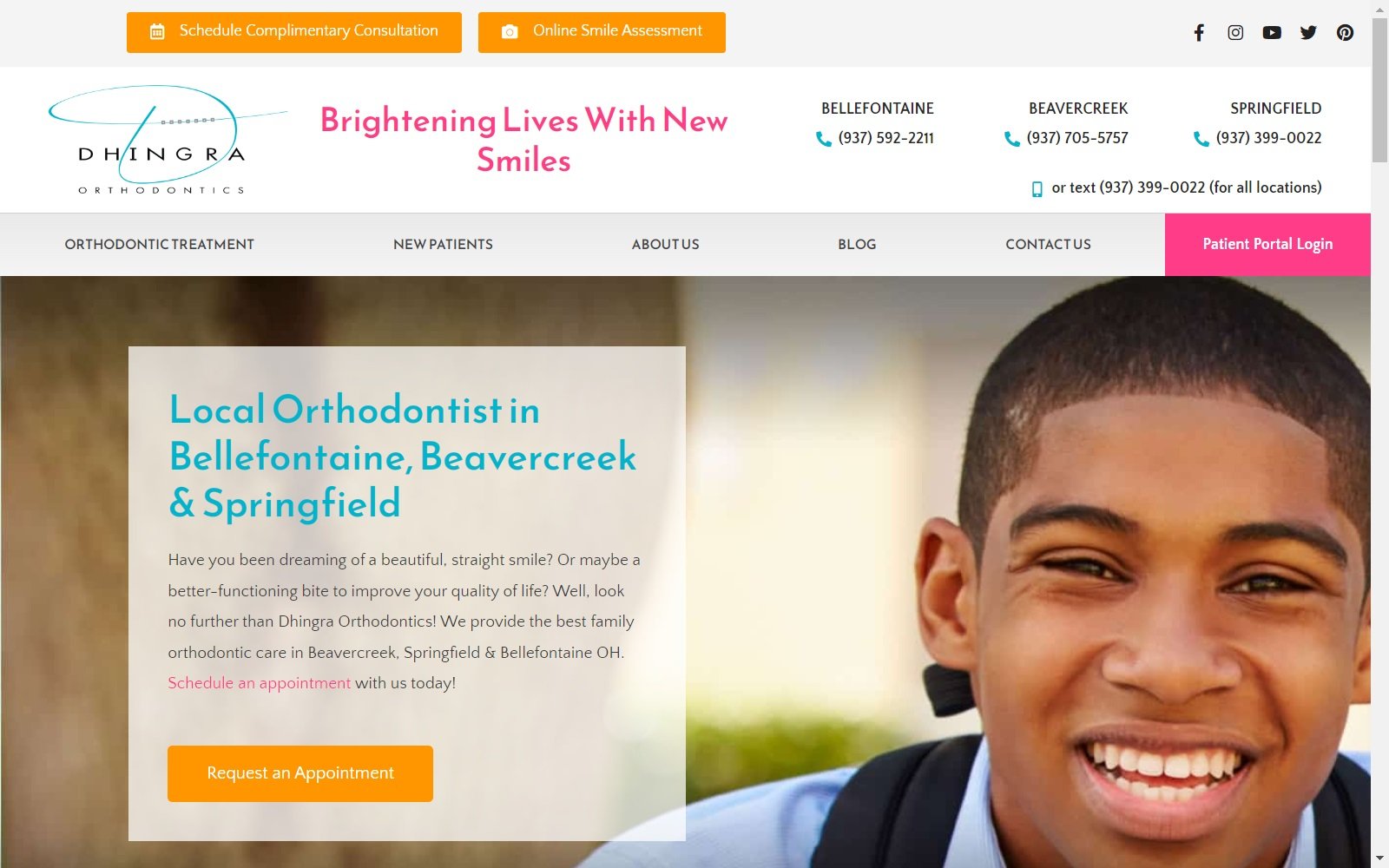 dhingraortho.com screenshot