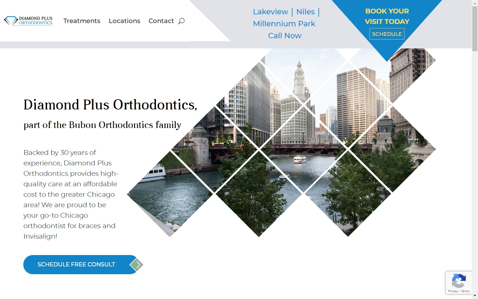 diamondplusortho.com screenshot