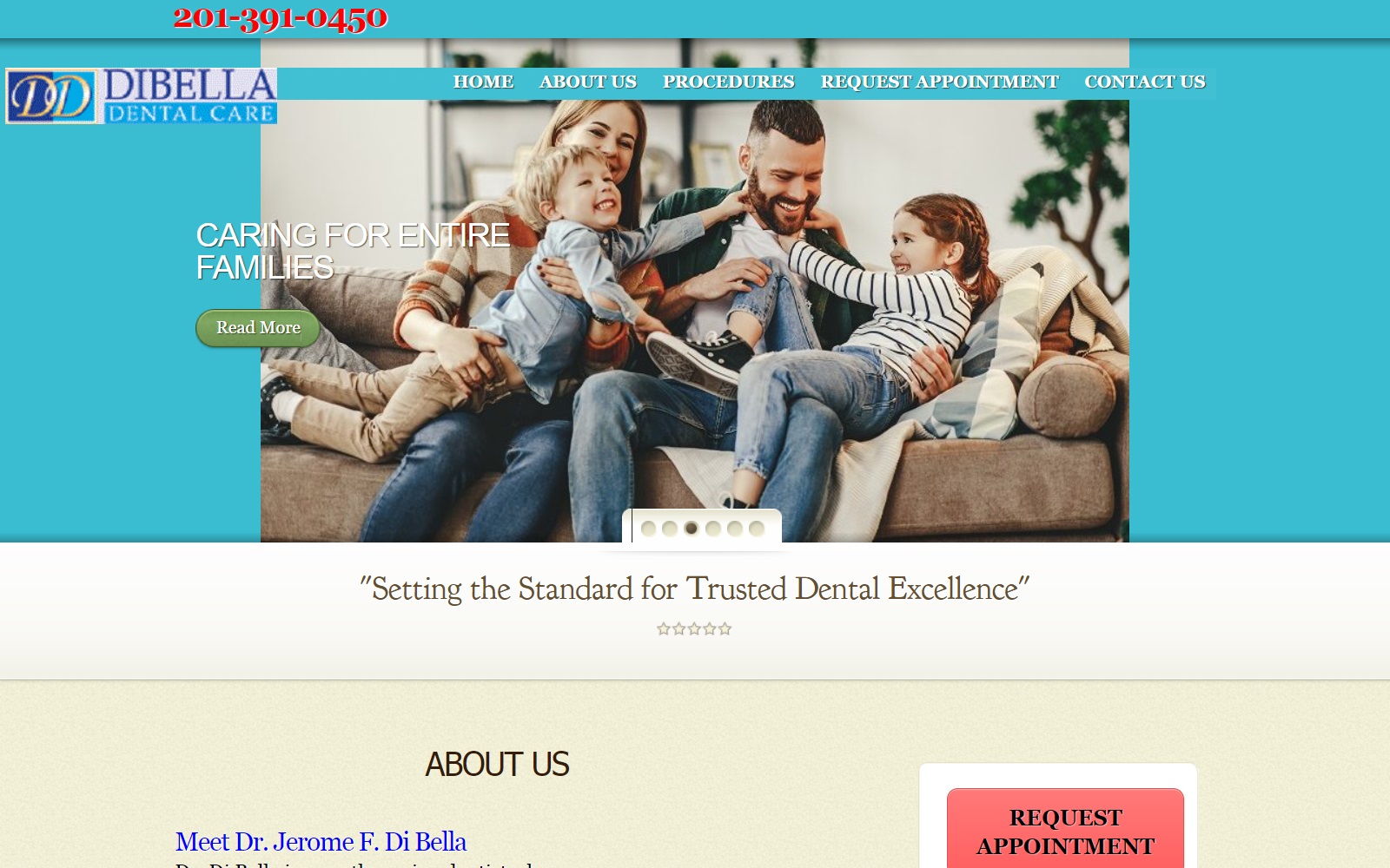 dibelladental.com screenshot