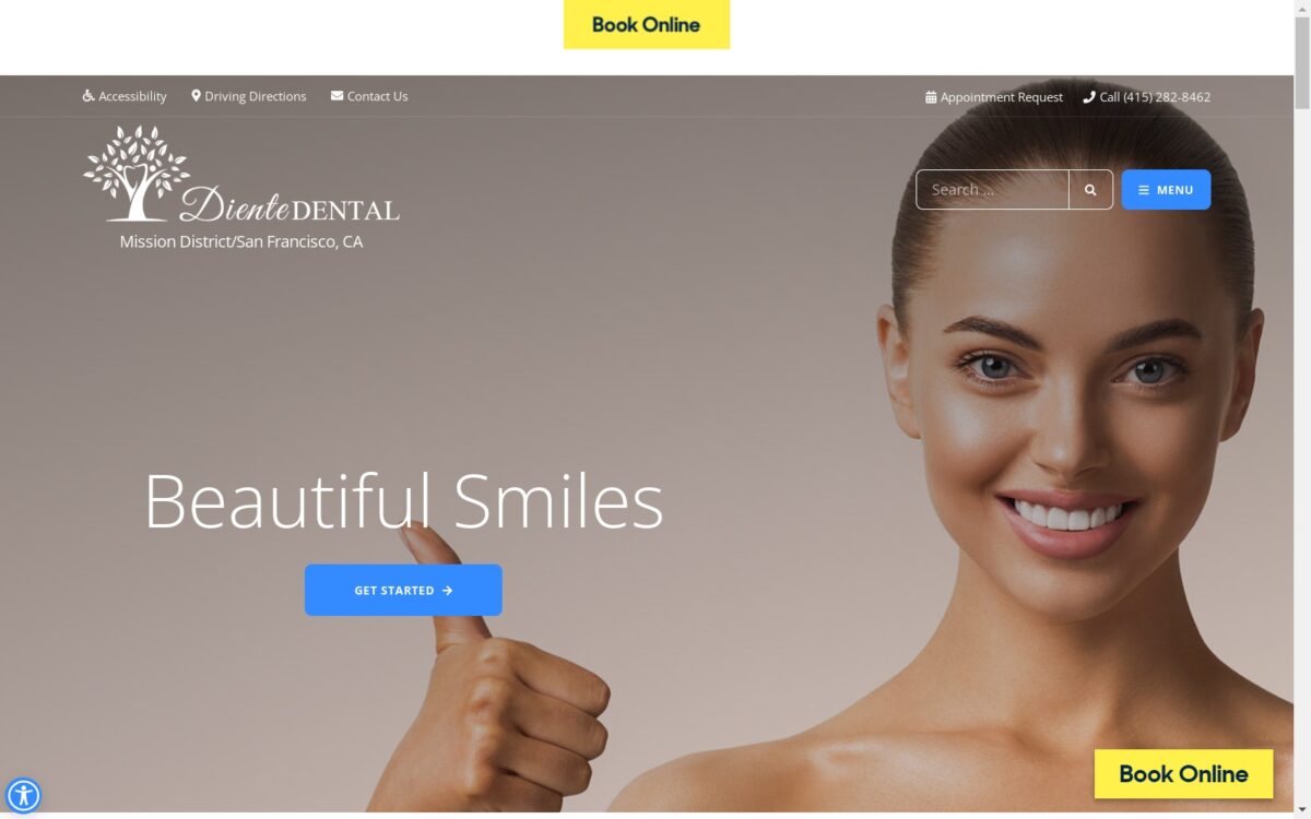 dientedental.com screenshot