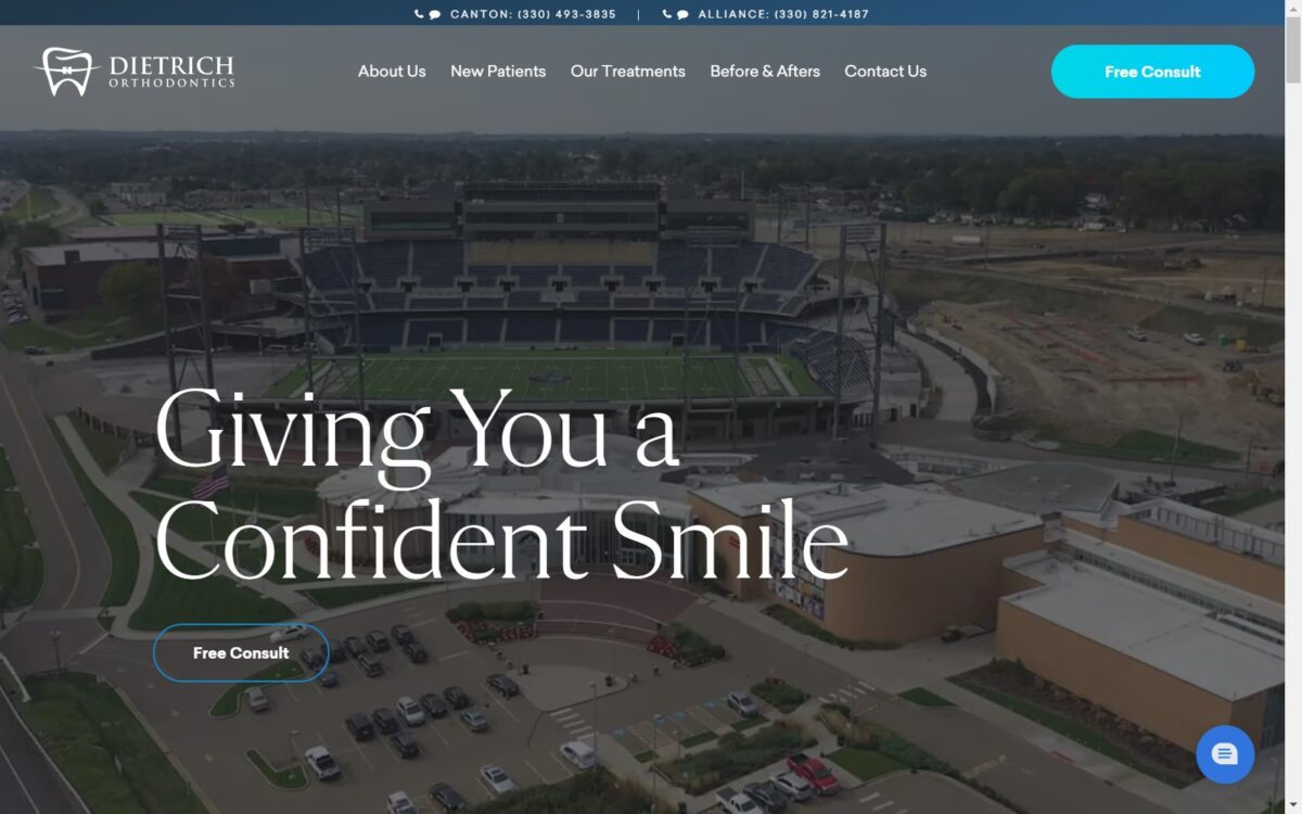 dietrichorthodontics.com screenshot