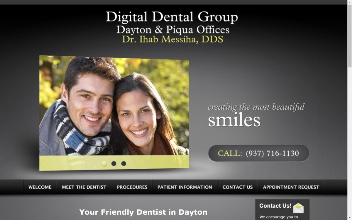 digitaldentalgroup.com screenshot