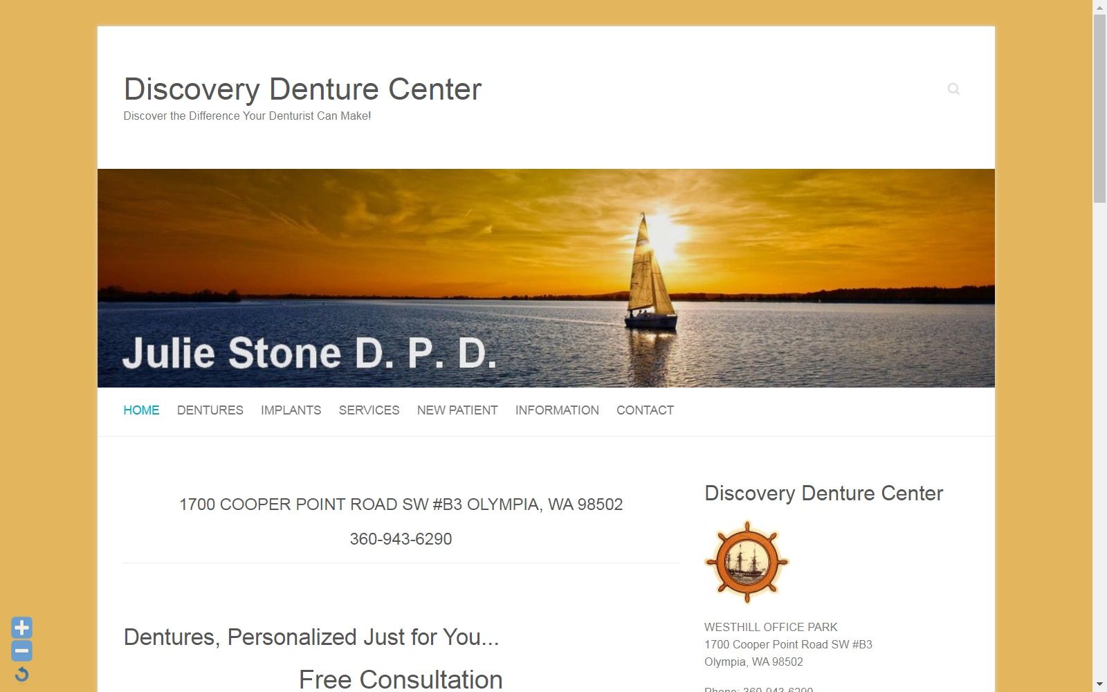 discoverydenture.com_programs screenshot
