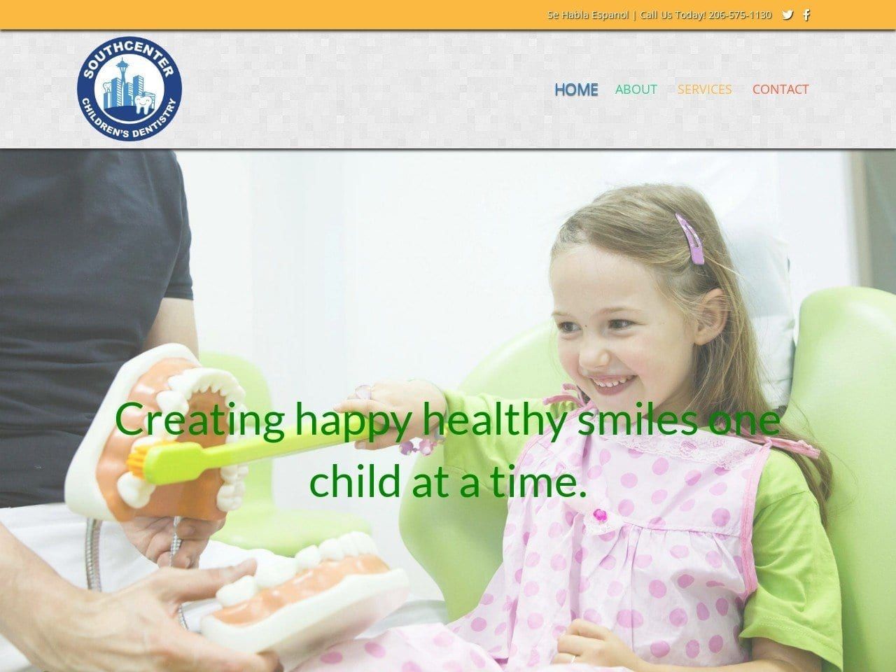 Southcenter Childrens Dentistry Buda Robert DDS Website Screenshot from doctorbuda.com