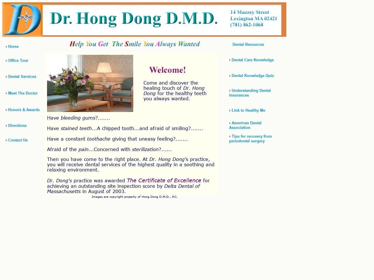 Hong Dong PC Website Screenshot from doctordong.com