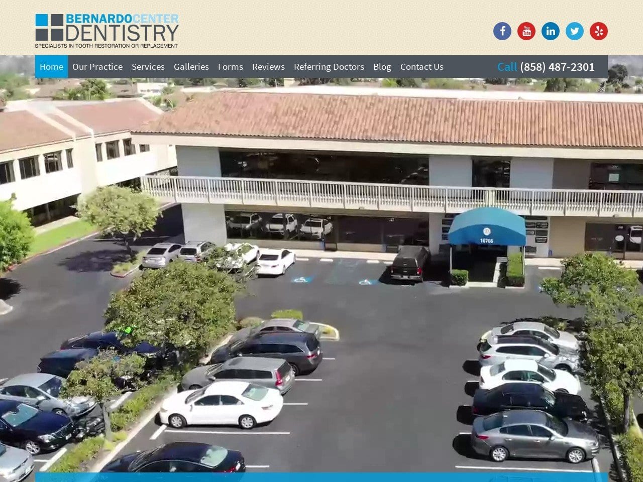 Carpenter Center For Restorative Dentist Website Screenshot from drcarpenterdds.com