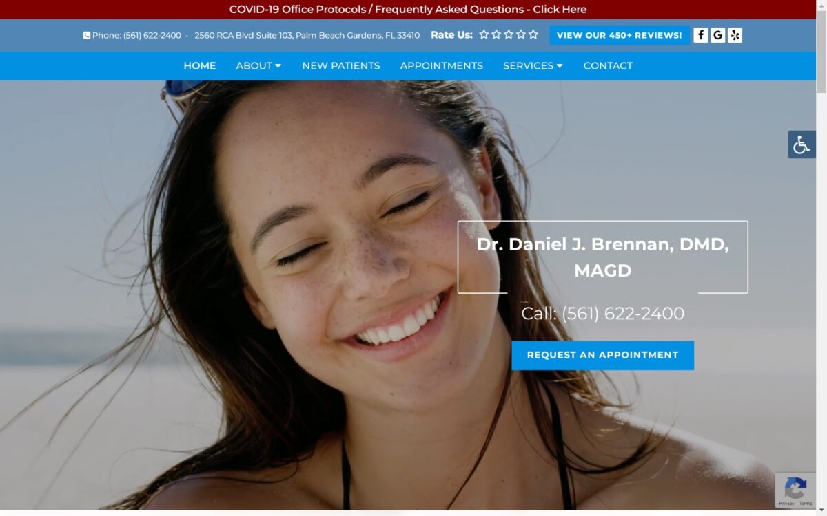 drdanbrennan.com screenshot