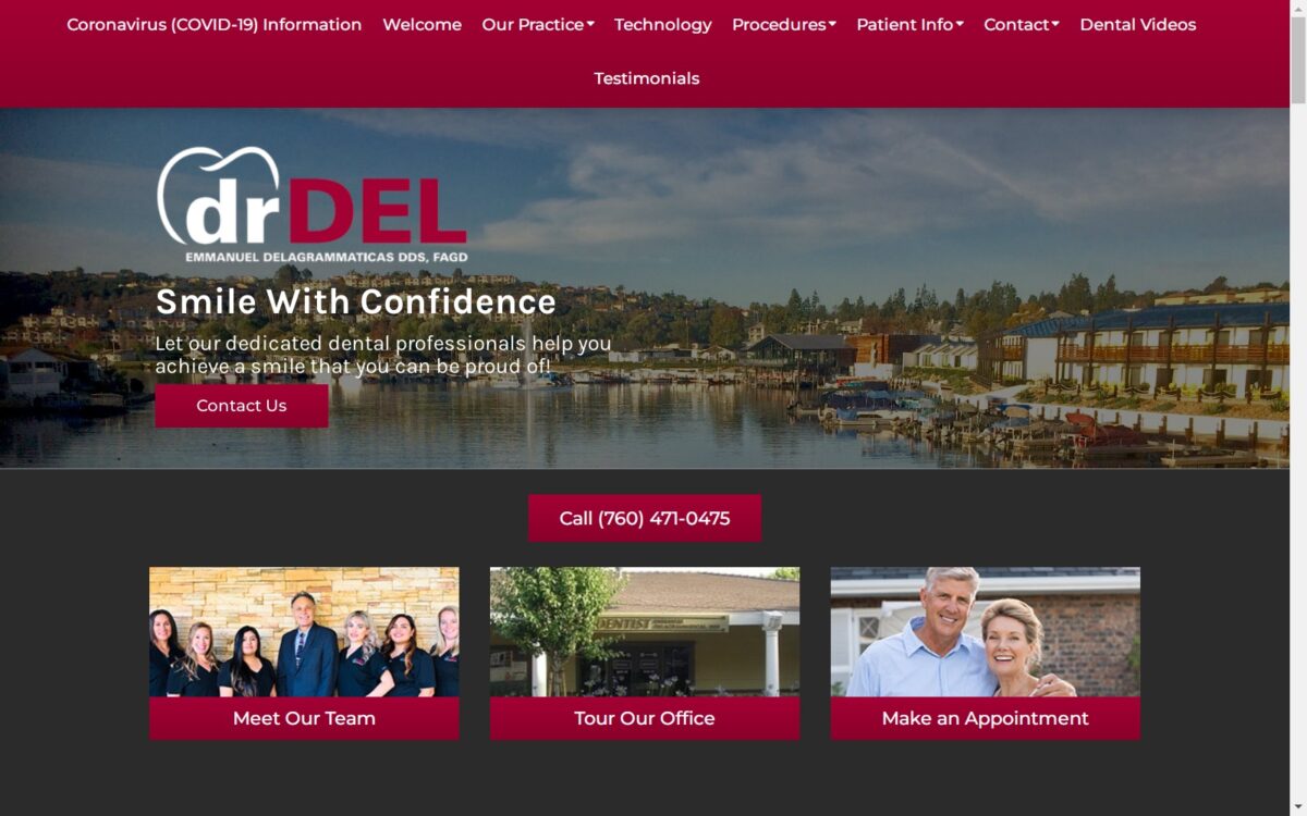 drdeldds.com screenshot