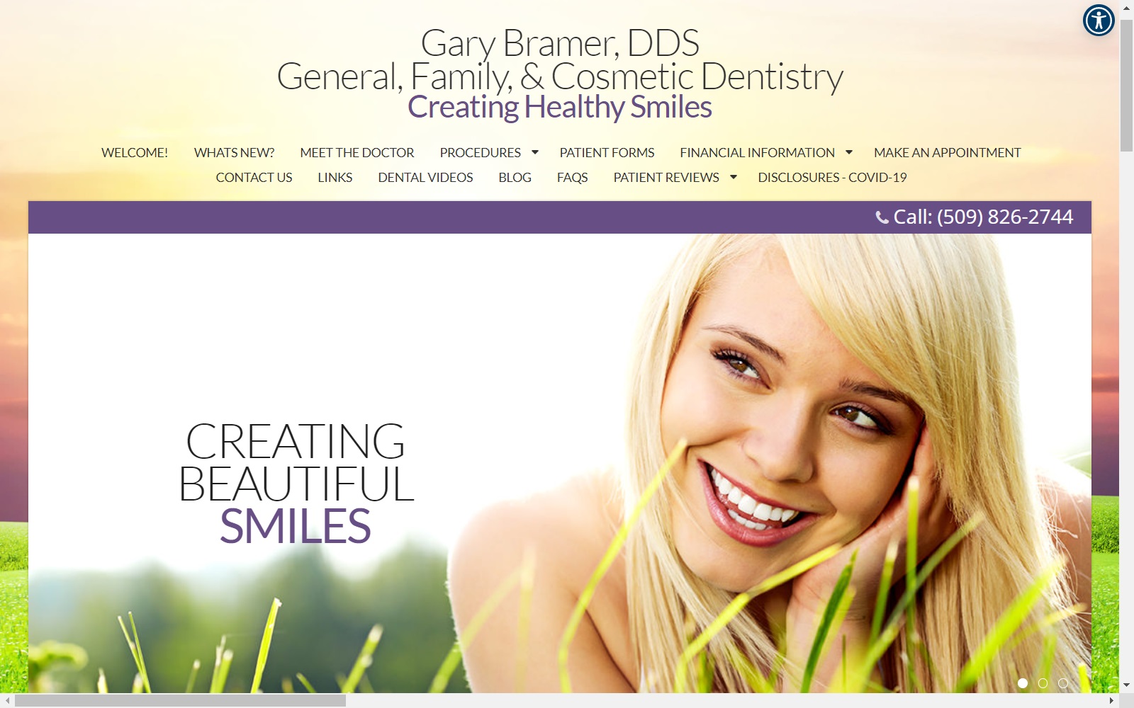 drgarybramer.com screenshot