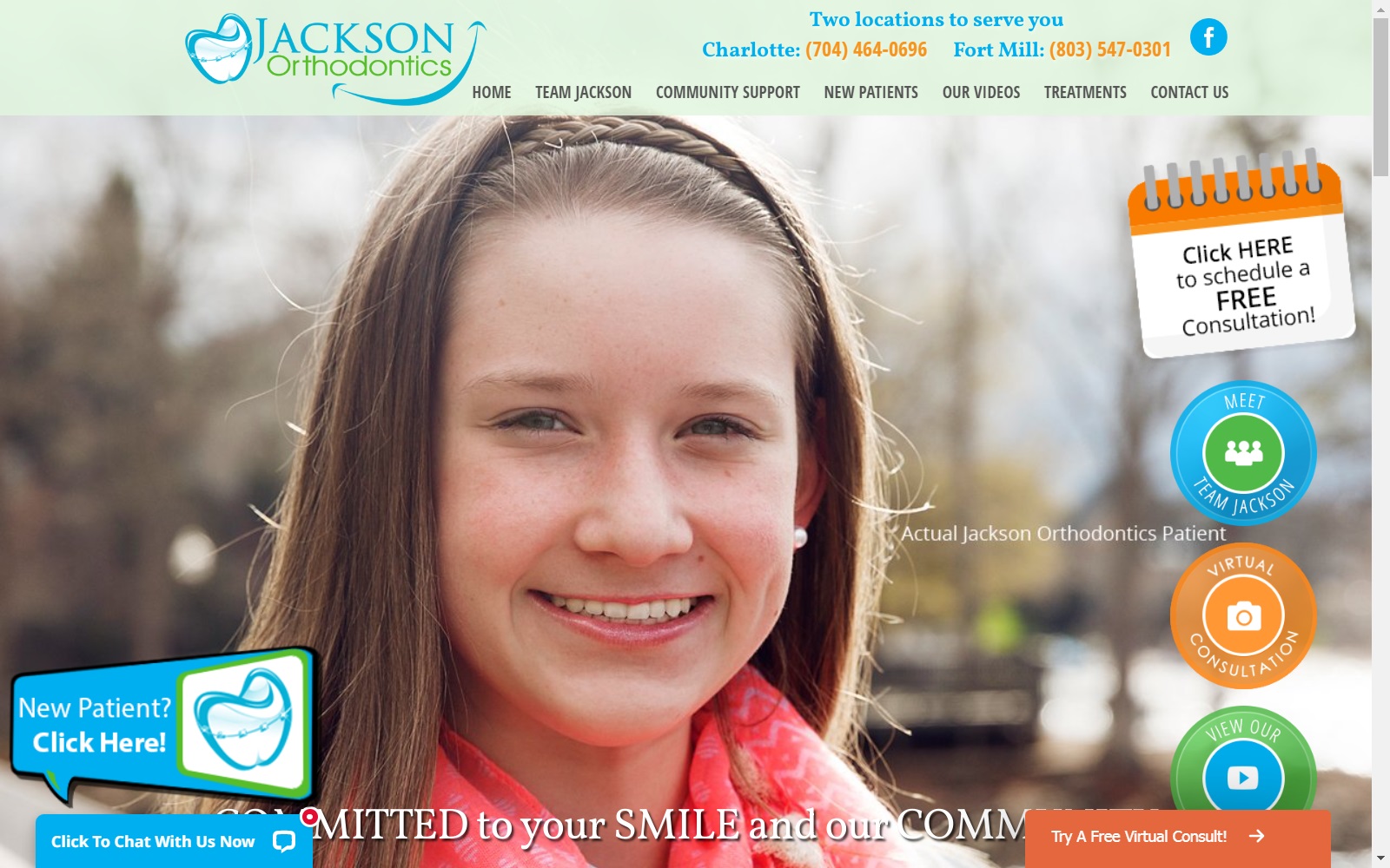 drjacksonsmiles.com screenshot