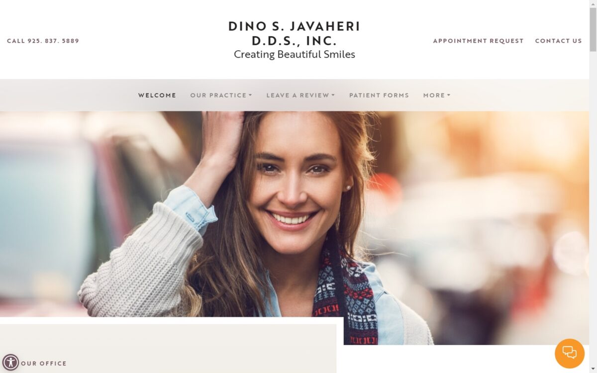 drjavaheri.com screenshot