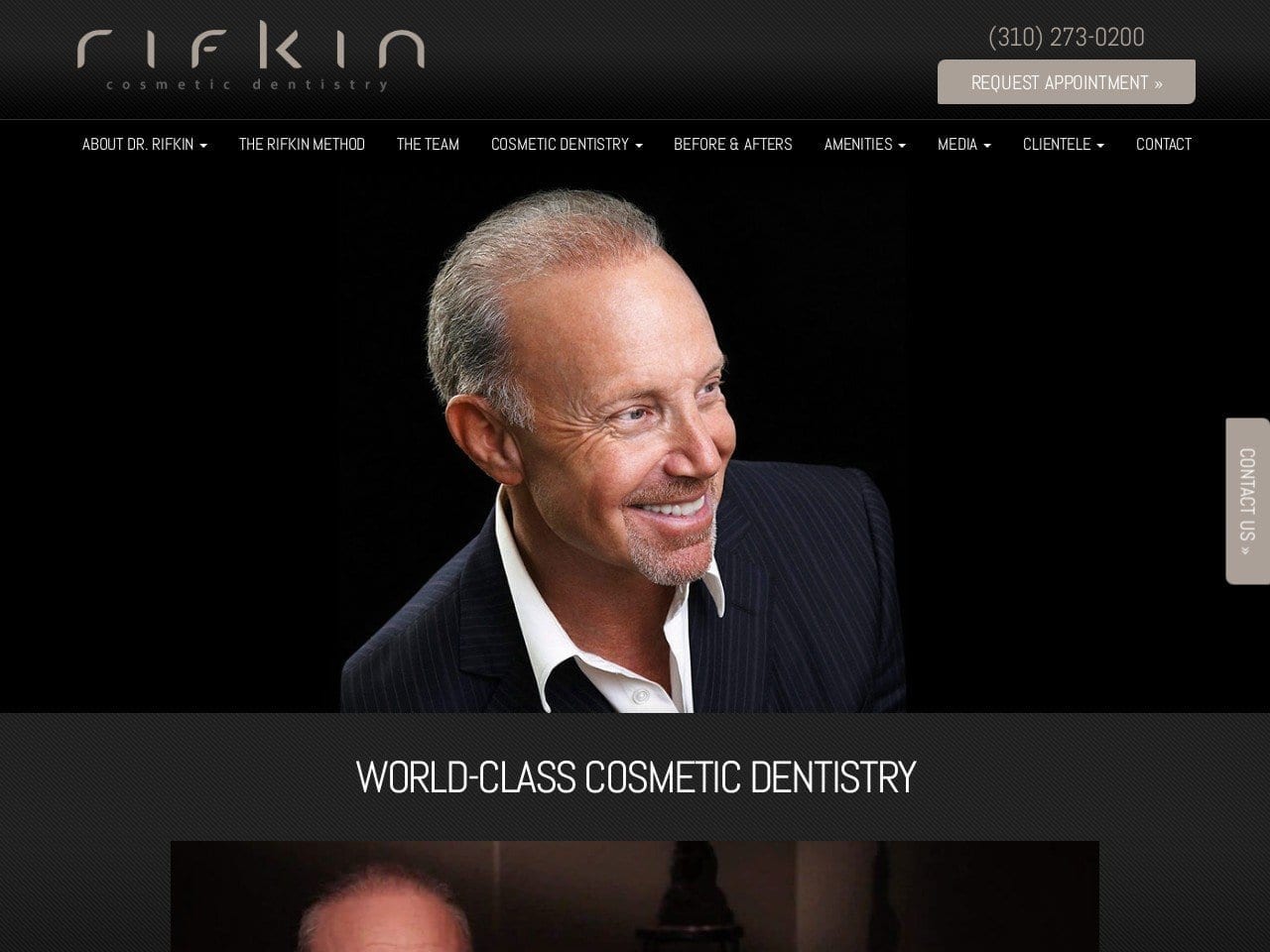 Laurence R. Rifkin DDS Website Screenshot from drlaurencerifkin.com