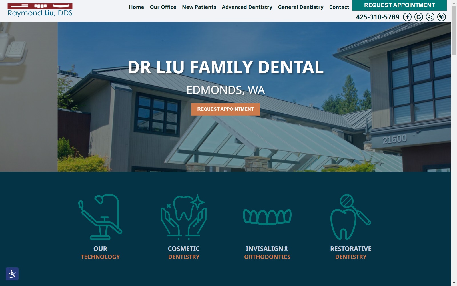 drliufamilydental.com screenshot