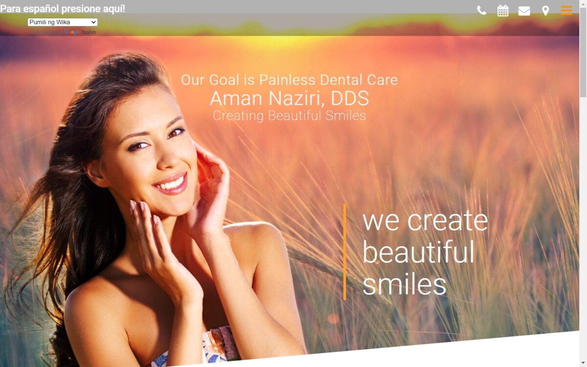 drnaziridentalcare.com screenshot