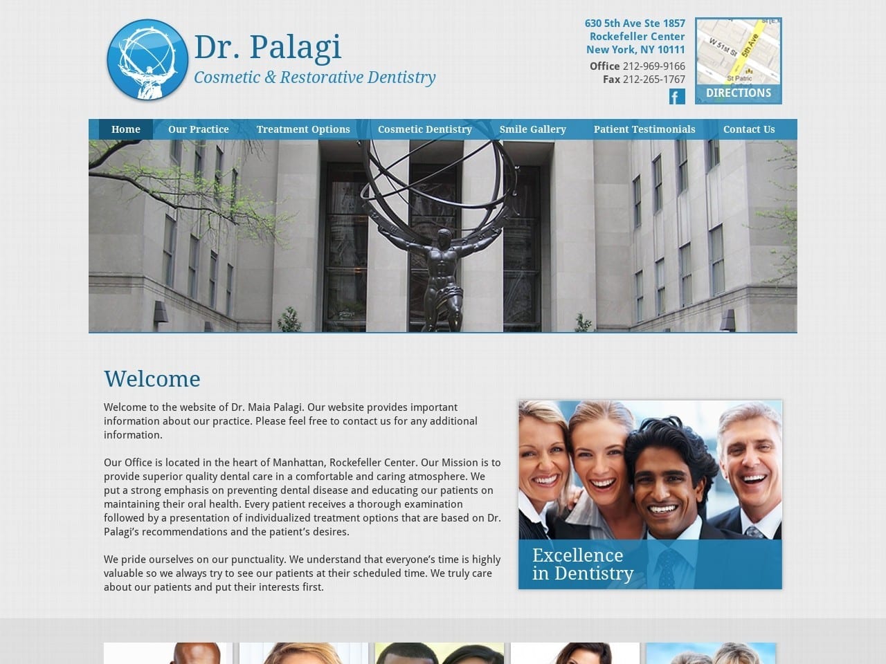 Palagi Maia DDS Website Screenshot from drpalagi.com