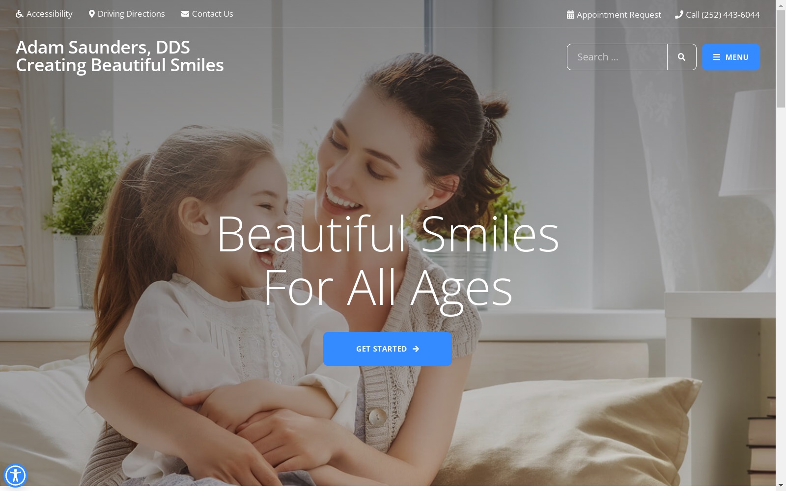 drsaundersdental.com screenshot