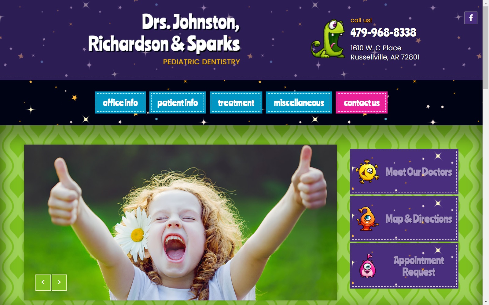 drsjohnstonandrichardson.com screenshot