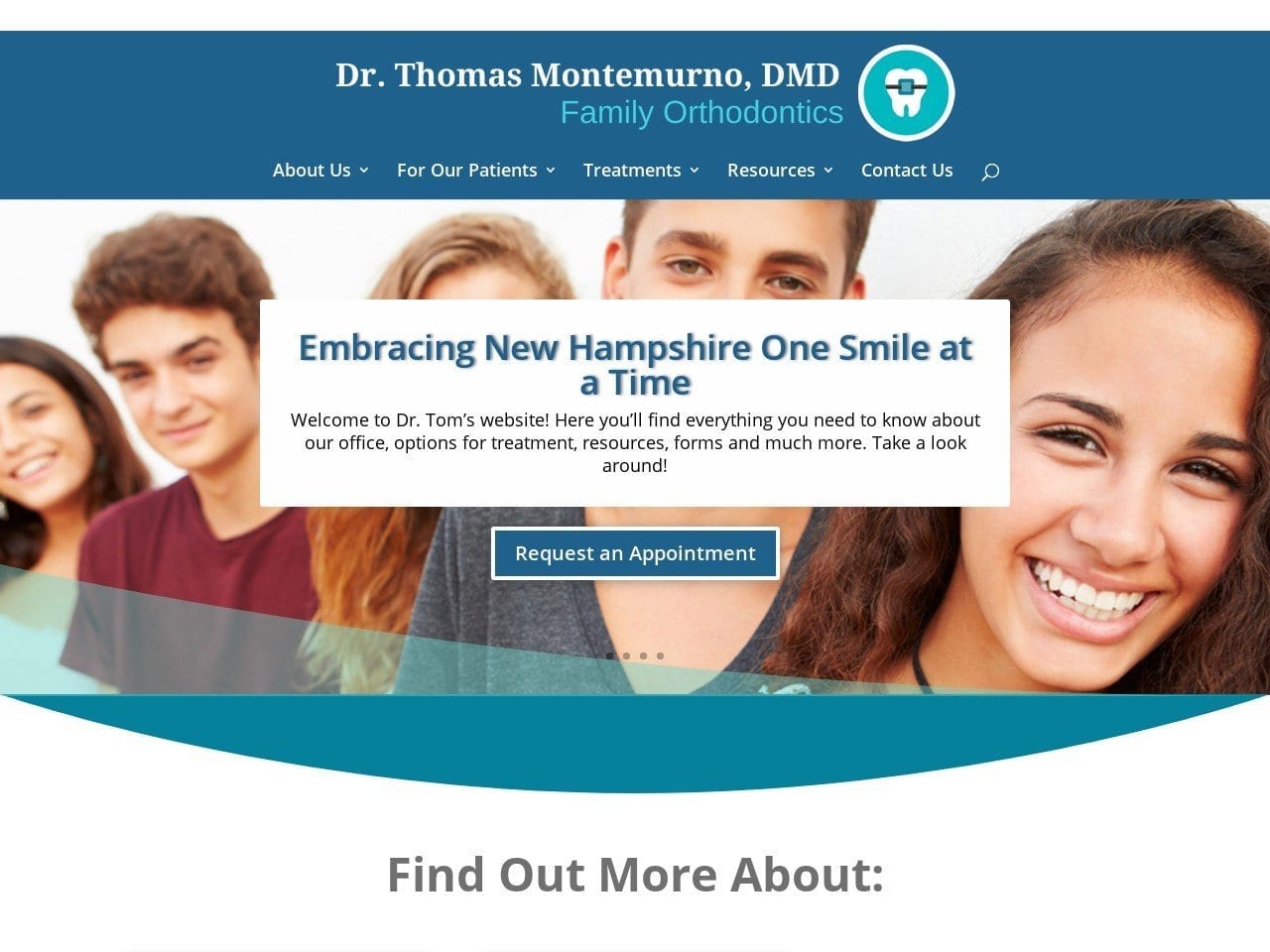 Dr Tom Orthodontics Montemurno Thomas DDS Website Screenshot from drtomorthodontics.com