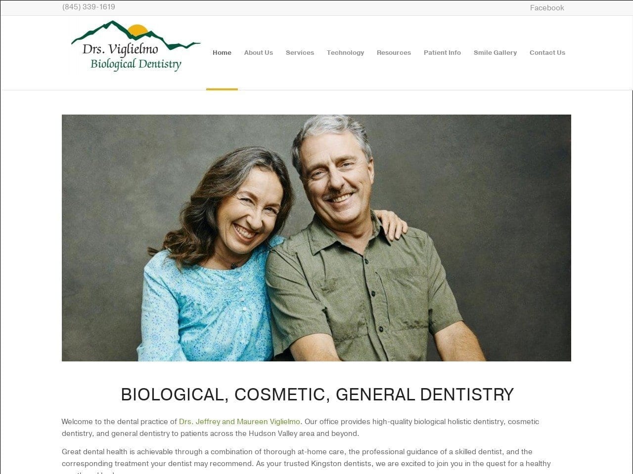 Viglielmo Jeffrey DDS Website Screenshot from drvigs.com