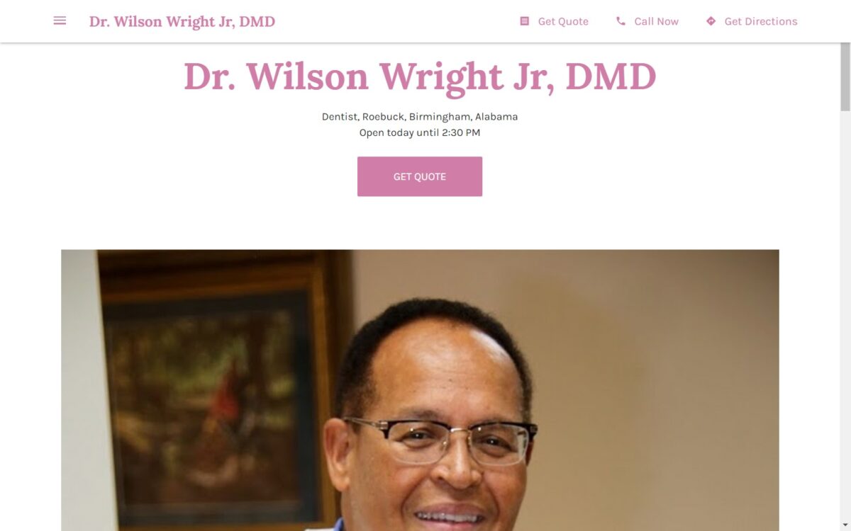 drwilsonwrightdmd.business.site