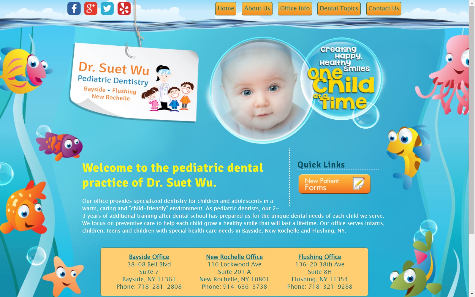 drwudentist4kids.com screenshot