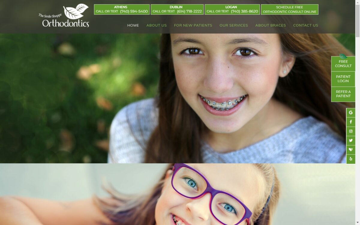 dublinorthodontics.com screenshot