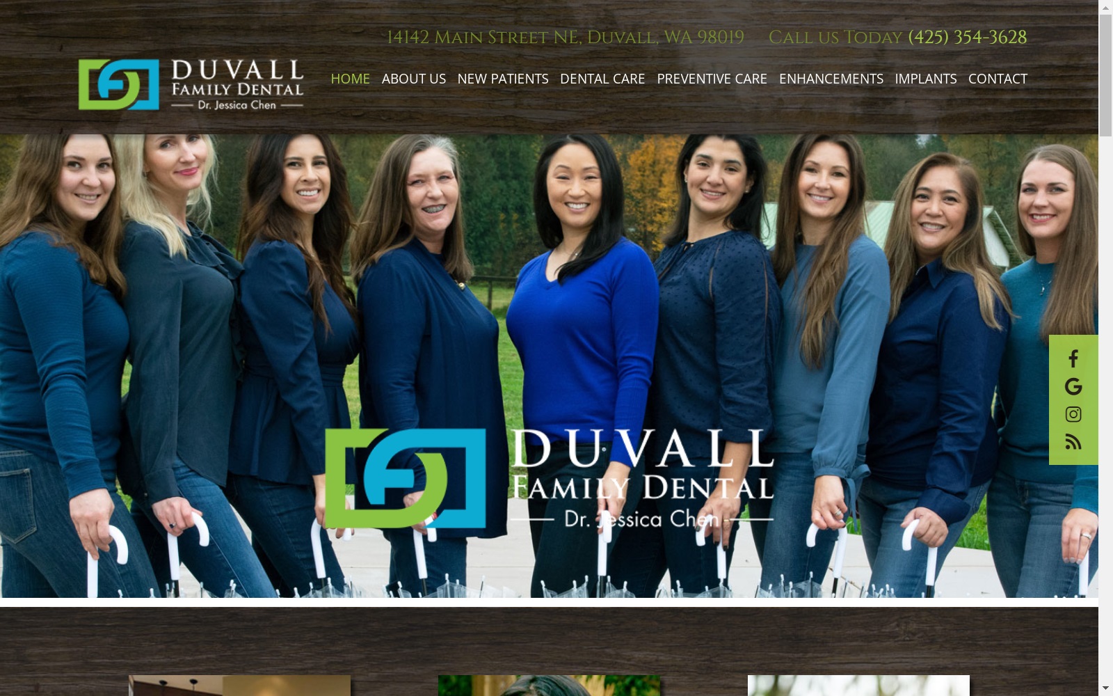 duvallfamilydental.com screenshot