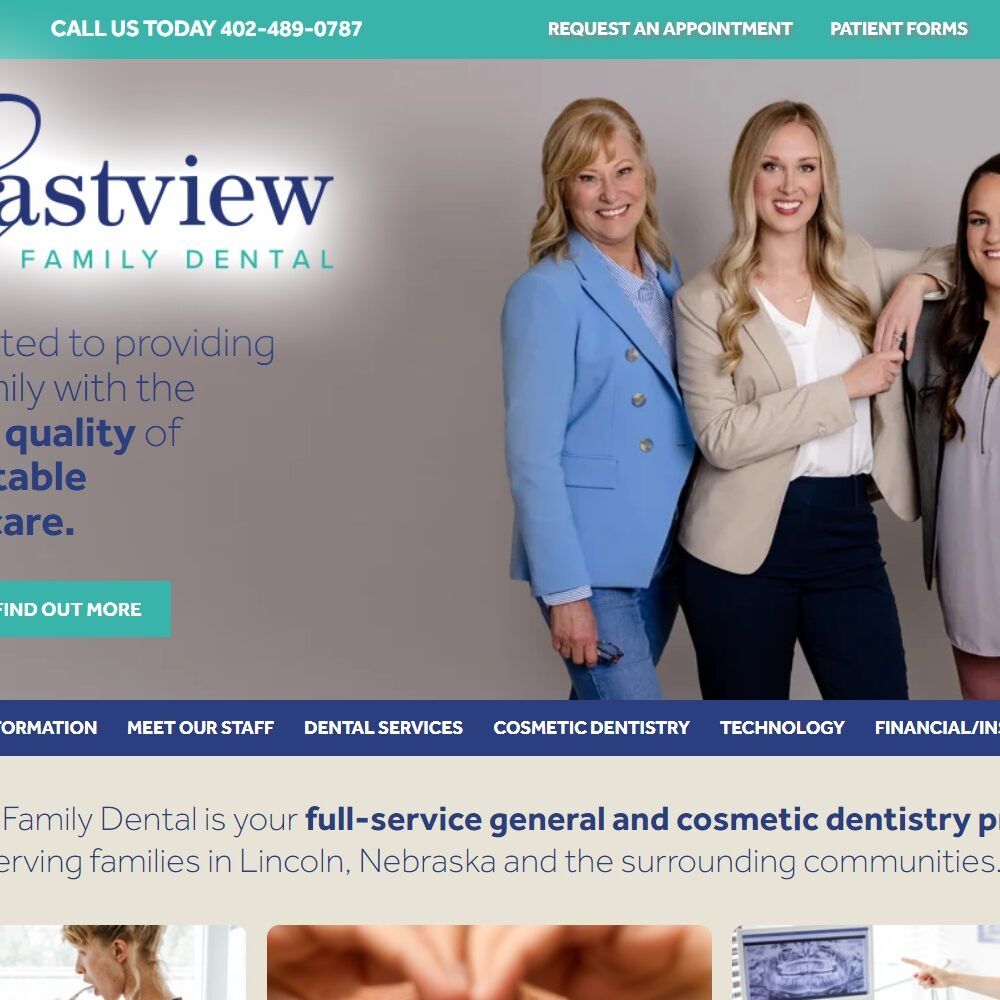 eastviewfamilydental.com screenshot